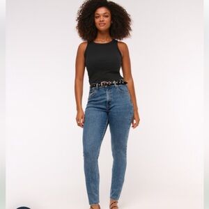 Abercrombie & Fitch The Skinny High Rise Curve Love Jeans 32/14 Stretch
